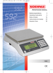 Soehnle Postal Equipment 9320 User's Manual