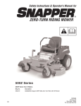 Snapper 500Z User's Manual