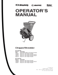 Snapper 5/14, 8/14 User's Manual