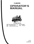 Snapper 2690627 User's Manual