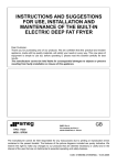 Smeg SFR30 User's Manual