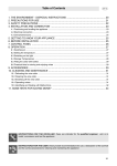 Smeg SCV36X Instructions for Installation and Use