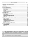 Smeg SCP111BU2 Instructions for Installation and Use