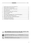 Smeg SCB80MFX5 Instruction Manual