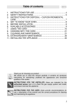 Smeg SCA112-2 Instruction Manual