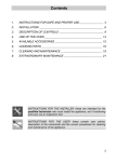 Smeg SA301X Product manual