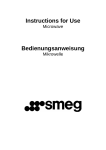 Smeg S45MX Instructions for Use