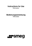 Smeg S45MCX1 Instructions for Use