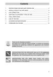 Smeg PVA96 Instructions for Installation and Use