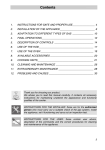 Smeg OF601XA Instructions for Installation and Use