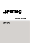 Smeg LBS 845 User's Manual