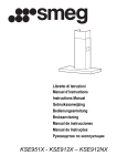 Smeg KSE912NX User's Manual