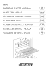 Smeg Glass Tray + Grille BVG Product manual