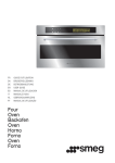 Smeg Four Oven User's Manual