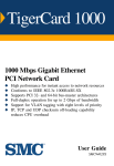 SMC Networks TigerCard 1000 User's Manual