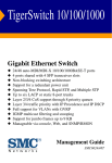 SMC Networks SMC8624/48T User's Manual