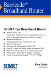 SMC Networks Barricade SMC7004ABR User's Manual