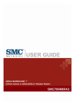 SMC Networks ADSL2 User's Manual