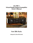 SMc Audio VRE-1 User's Manual