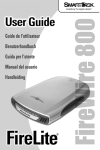 SmartDisk FireLite FireWire 800 User's Manual