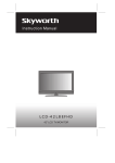 Skyworth LCD-42L8EFHD User's Manual