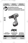 SKIL 2466 2566 2866 User's Manual