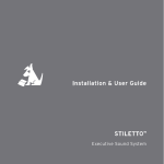 Sirius Satellite Radio stiletto-SLEX2 10/100 User's Manual