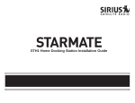 Sirius Satellite Radio STH1 User's Manual
