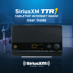 Sirius Satellite Radio TTR1 User's Manual