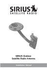 Sirius Satellite Radio 128-8662 User's Manual