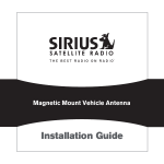Sirius Satellite Radio 051707a User's Manual
