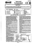 Sioux Tools 5040 User's Manual