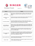 Singer ET-1 User's Manual