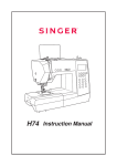 Singer H74 User's Manual