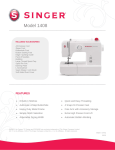 Singer 1408 | PROMISE Product Sheet