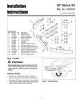 Simplicity Manufacturing 1695054 User's Manual