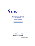 SimpleTech ZeusIOPS User's Manual