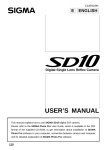 Sigma SD10 User's Manual