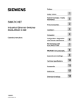 Siemens SCALANCE X-200 User's Manual