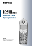 Siemens Hicom 150 E User's Manual