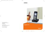 Siemens Gigaset E45 User's Manual