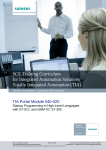 Siemens Fitness Equipment TOA portal module 040-020 User's Manual