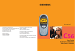 Siemens C56 User's Manual