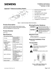 Siemens ASC77.2U User's Manual