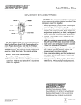 Shure Microphone R103 User's Manual