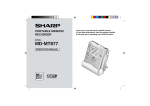 Sharp MD-MT877 User's Manual