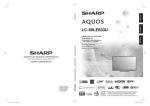 Sharp LC 60LE633U User's Manual