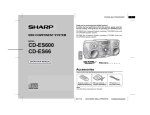 Sharp CD-ES66 User's Manual