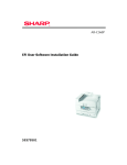 Sharp AR-C360P Owner's Manual