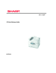 Sharp AR-C360P Owner's Manual